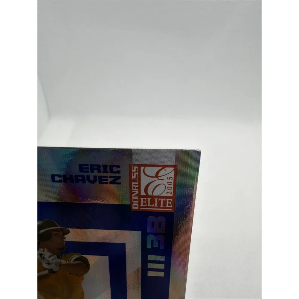 2005 Donruss Elite - Eric Chavez #107 Aspirations 82 /97 - Oakland A's MLB‎